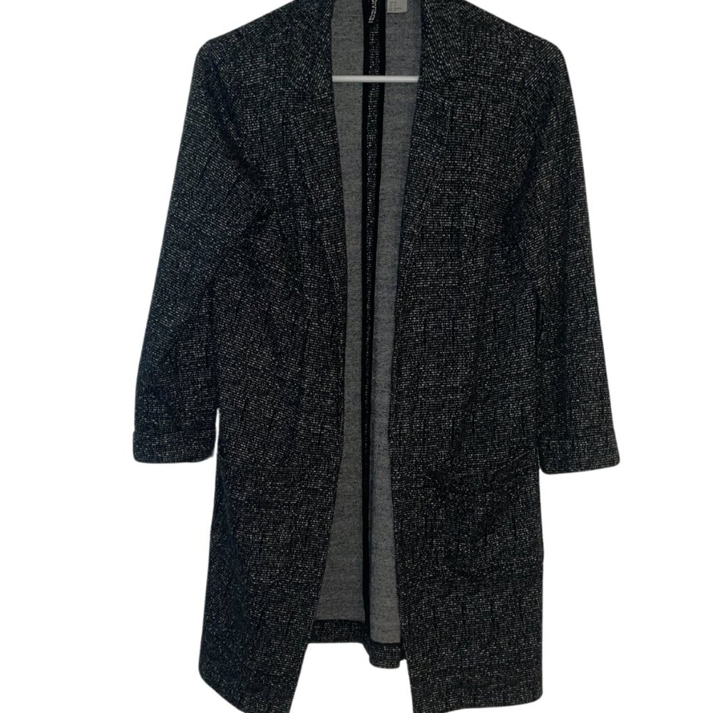 ✨ Gray Long Cardigan – Size 6 – Cozy & Stylish! ✨